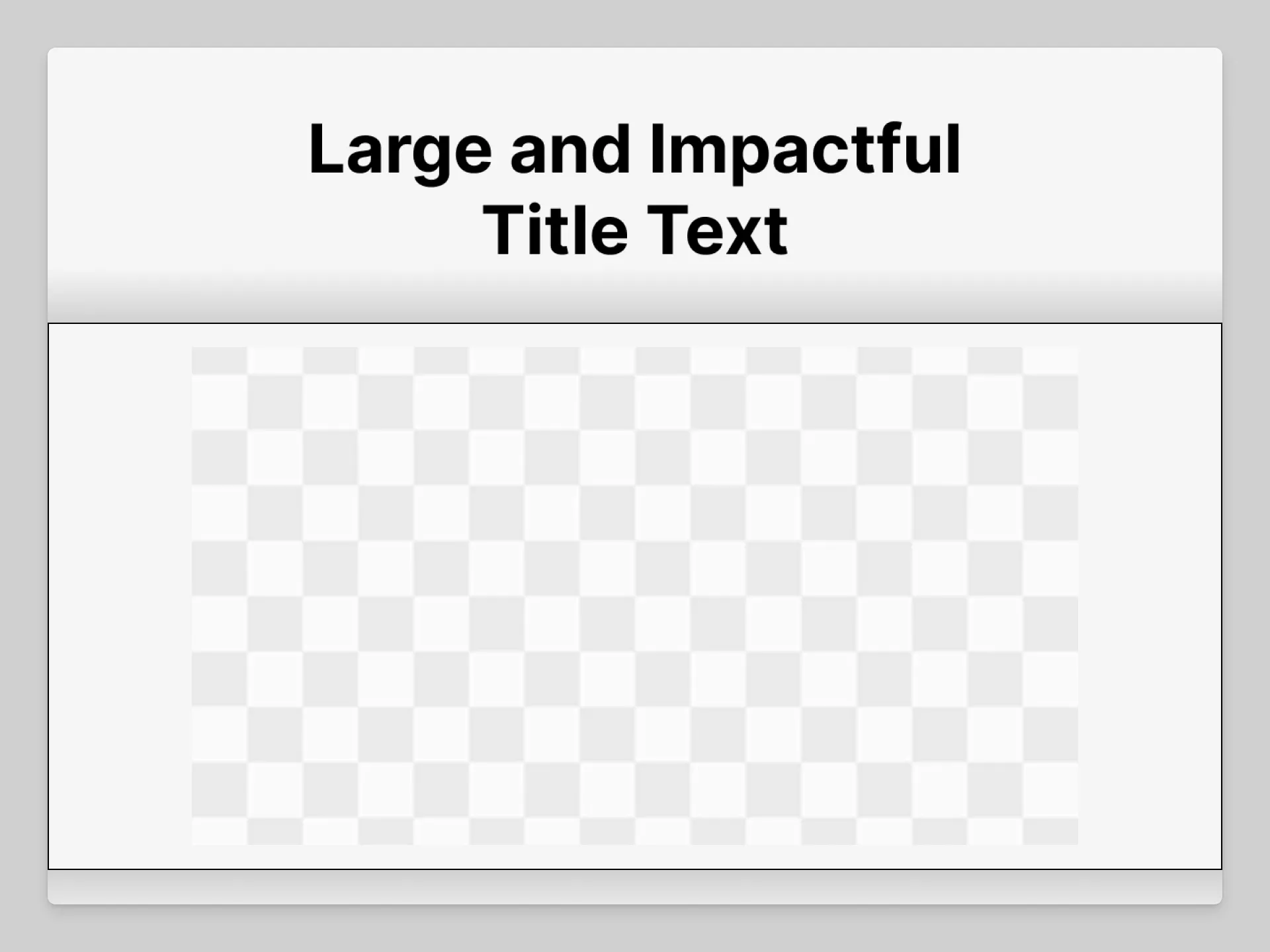Create the image block
